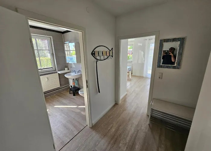 Apartamento Strandnahe Sonneneck Auf Mit Garten & Stellplatz